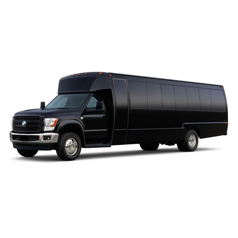 Black Party Bus